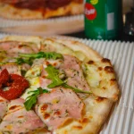 پیتزا بوقلمون پستو