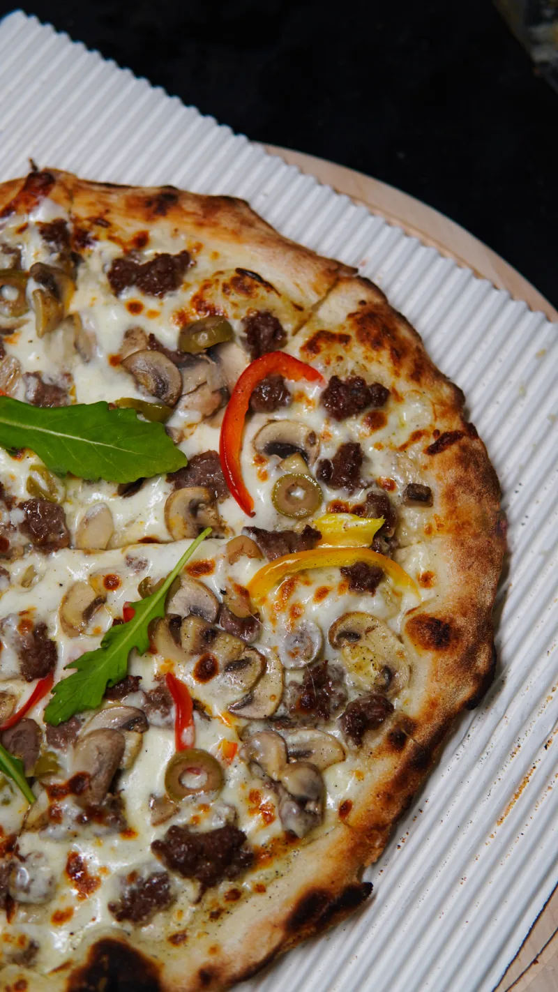 پیتزا ماشرومیت زد