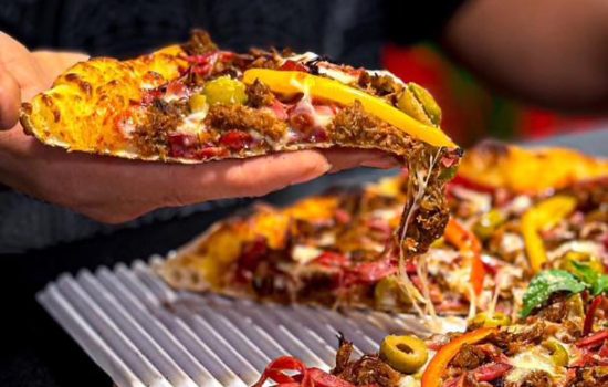 پیتزا رست بیف پپرونی